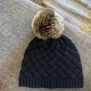 J. Crew beanie with Pom Pom